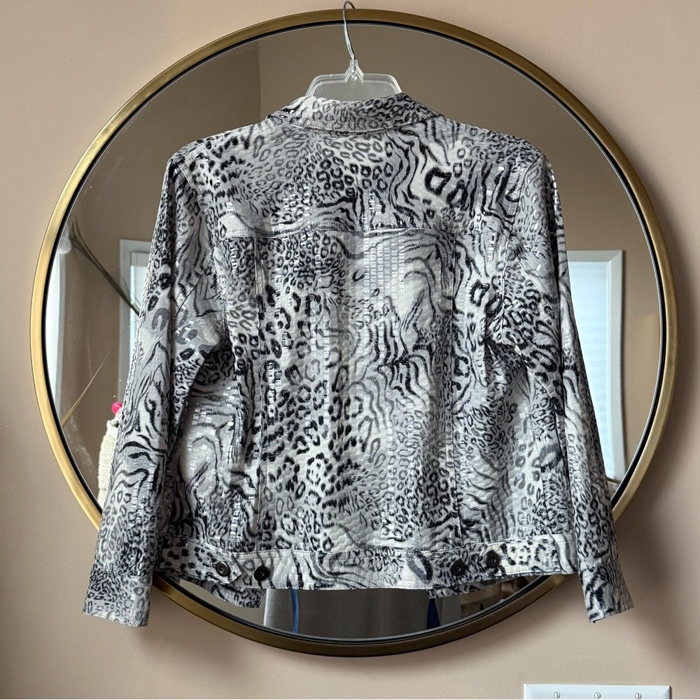 Ruby Rd. Animal Print Jacket - Picture 4 of 4